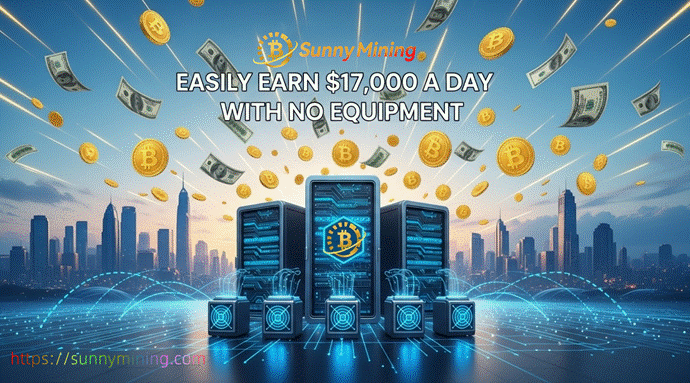 sunnymining-cloud-mining-guide:-easily-earn-$17,000-a-day-with-no-equipment