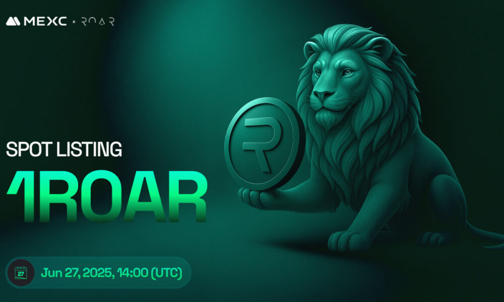 r0ar’s-$1r0r-token-roars-onto-mexc-exchange,-expanding-defi-accessibility